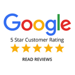 google logo with five star reviews of relationship coaching institute